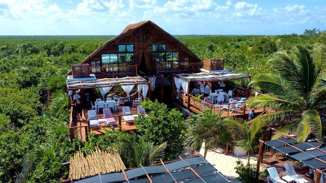 Casa Hayhu Hotell Mahahual Exteriör bild