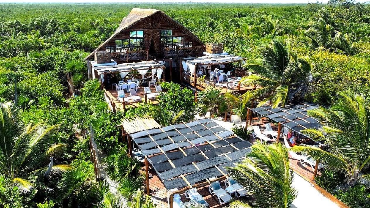 Casa Hayhu Hotell Mahahual Exteriör bild